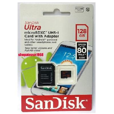 Sandisk Ultra microSD UHS-I Card 128 GB
