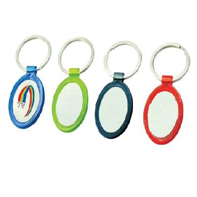 Plastic Hard Keychain