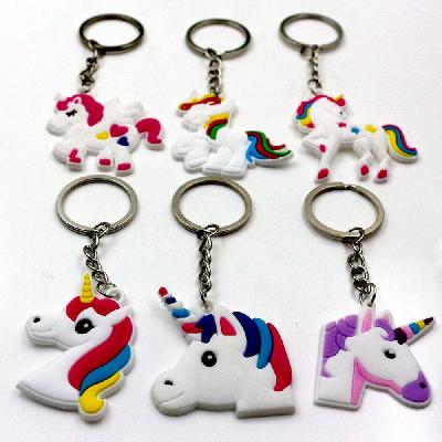 Soft Rubber Keychain