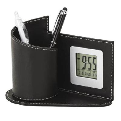 Table Digital Clock cum Pen Stand