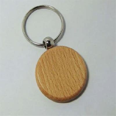 Empty Wooden Keychain