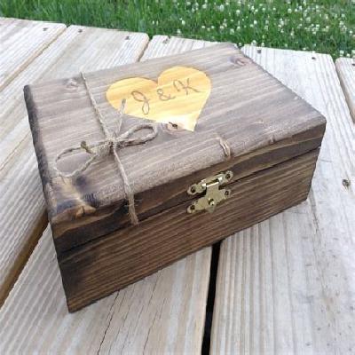 Metal Engraved Wooden Memento