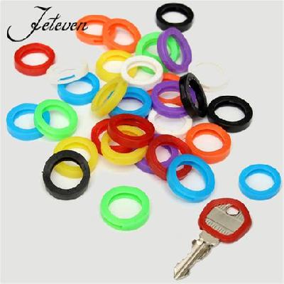 Multicolour Silicon Rubber Keychain