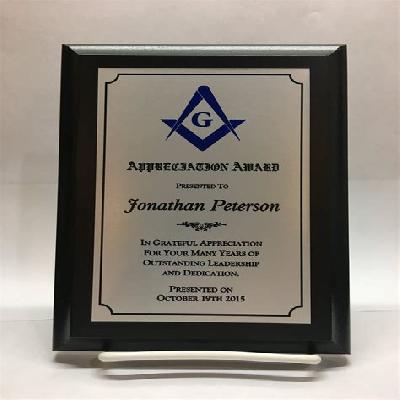 Color Coated Award Plaque