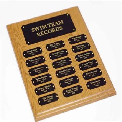 Solid Wood Award Plaque