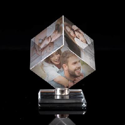 Photo Crystal Cube