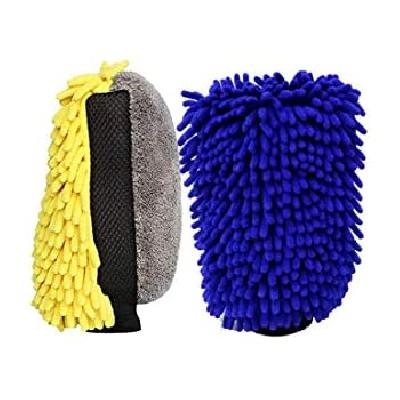 Multipurpose Waterproof Microfiber Cleaning Washing Polishing Double Faced Glove