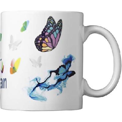 White Sublimation Mug With Print