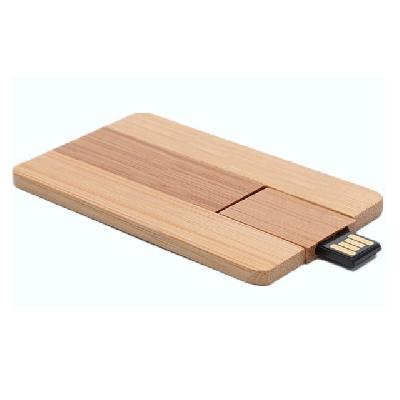 Wooden Card Type Pendrive