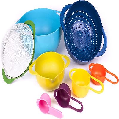 8pc Color Cup Bowl