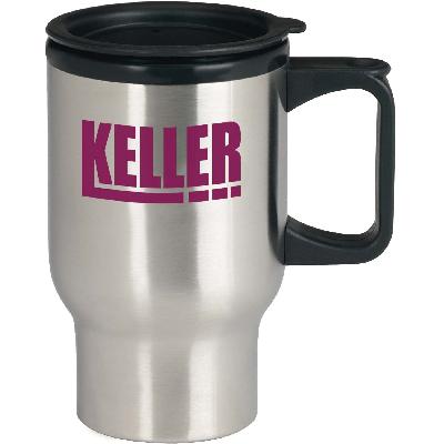 Corporate Travel Steel Mug