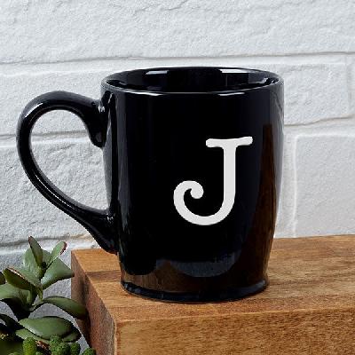 Customized Black Coffee Mugs