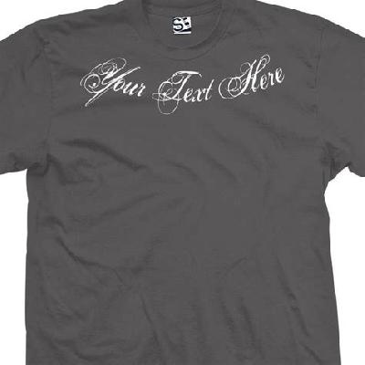 Personalized Collar T Shirt