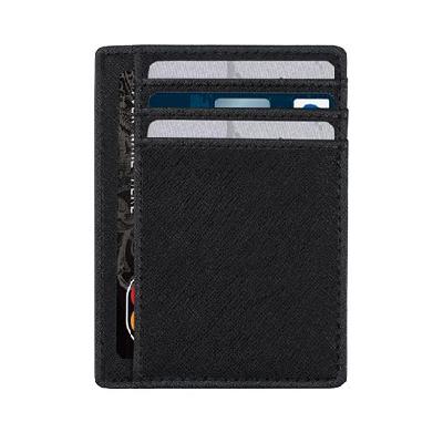 Security Credit Card Black Wallet