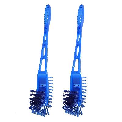 Double Hockey Toilet Cleaning Brush