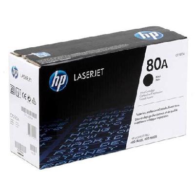 HP 80A Black Original LaserJet Toner Cartridge