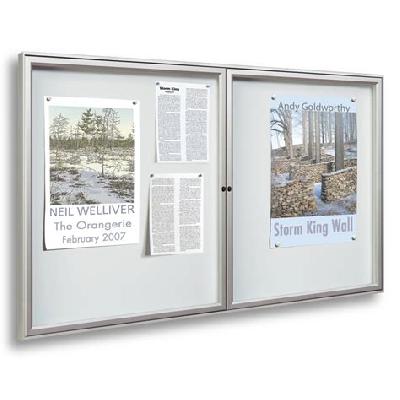 Notice Board with Door Lock