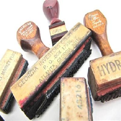 Office Rubber Stamps