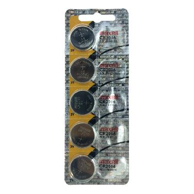 Giga-tek CR2016 3v Lithium Battery 5 Pack
