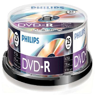 Philips 4.7GB DVD R Read Only Disc
