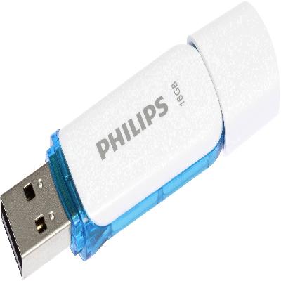 Philips Pen Drive 16GB Snow (Blue)