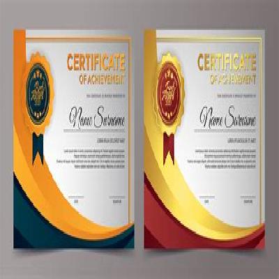 Trophies And Certificates