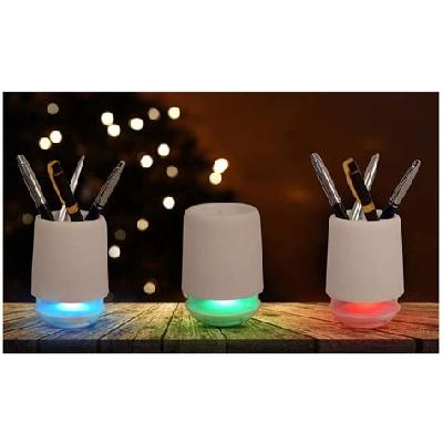 Pen Stand With Bluetooth Speaker