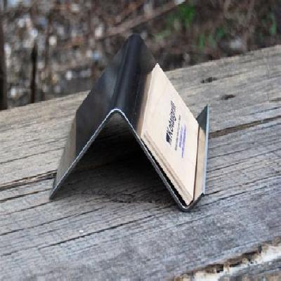 Steel Visiting Card Holder