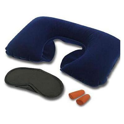 Compact Travel Kid: Eye Shade, Ear Plugs, Neck Pillow