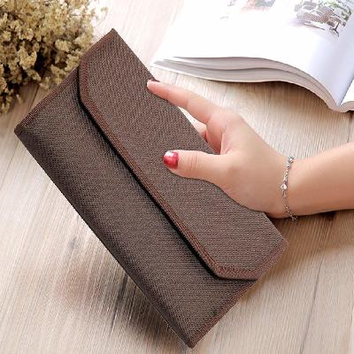 Jute Cheque Book Holder