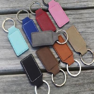 Leatherette Keychain