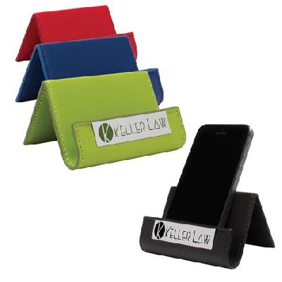 Leatherette Stationary Cum Mobile Stand