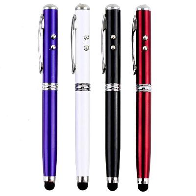 Led Glow Ball Pen With Stylus