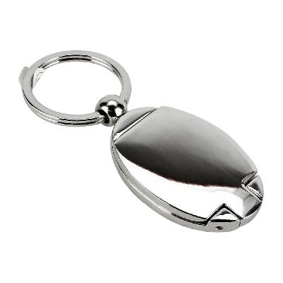 Metal Chrome Keychain