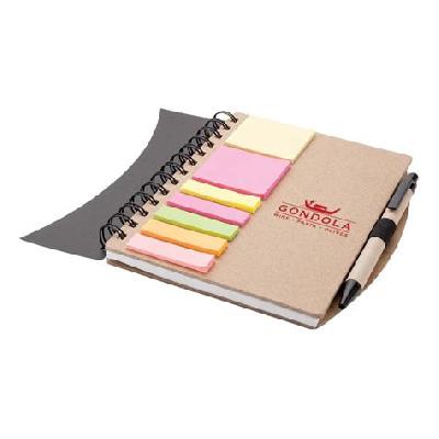 Notebook With Sticky Notes