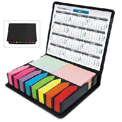 Pocket Organizer Notepad With Sticky Notes