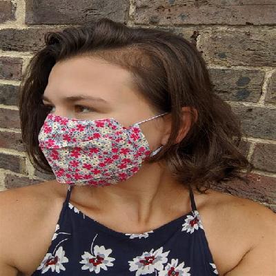 2 Layer Cotton Printed Face Mask