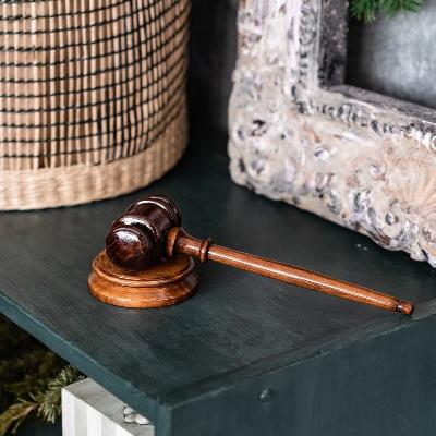 Hammer (Gavel) Pen Stand