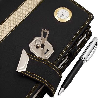 Leather Organizer Diary With Calculator