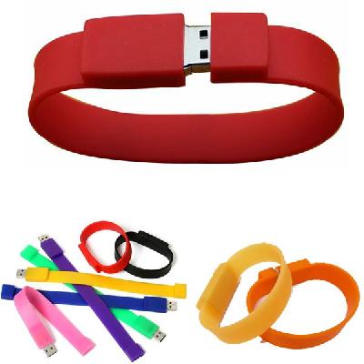 Silicon Wrist Band USB Pen Drive
