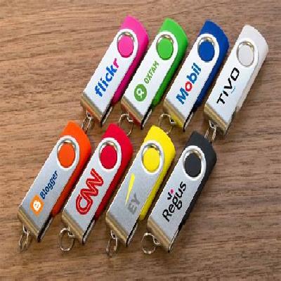 Customized ABS Twister Pen Drive