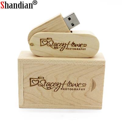Customized New Model Wooden Pen Drive