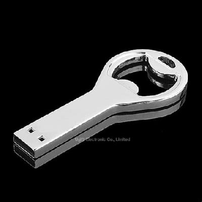 Metal Bottle Opener Pen Drive