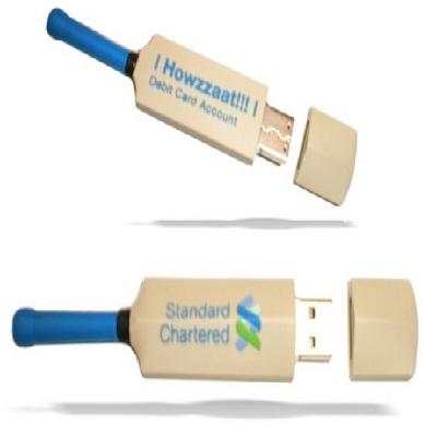 Plastic Bat Shaped Touch Pen Drive