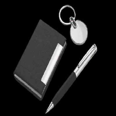 Metal Pen Card Holder and Keychain
