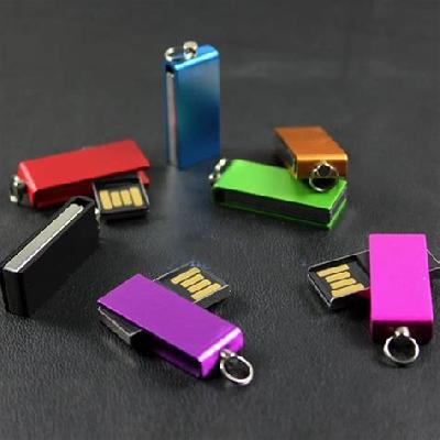 Mini Swivel Metal USB Pen Drive