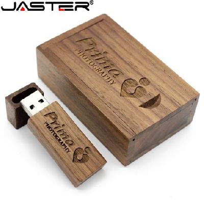 Wooden Card USB Pen Drive