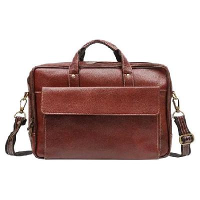 Brown Leather Laptop Bag