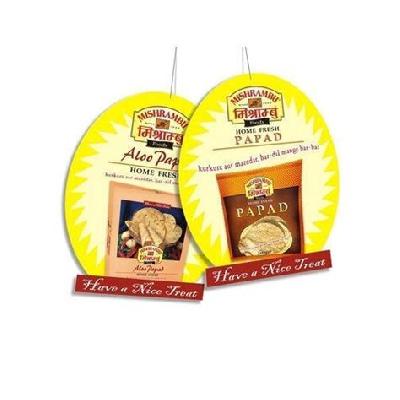 Paper Advertising Danglers