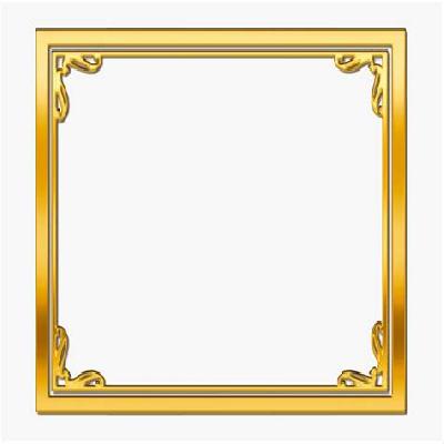 Rectangular Certificate Frame